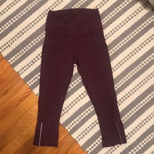 Lululemon cropped leggings